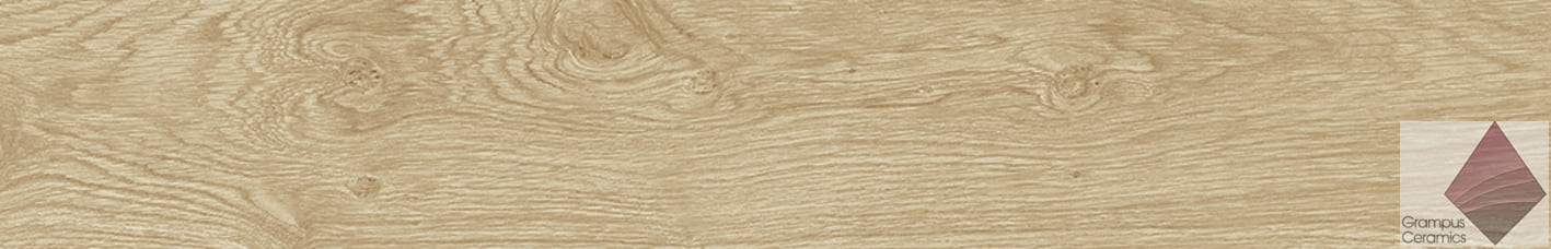 Бежевая плитка под дерево Porcelanosa Oxford Natural 19.3x120