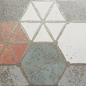 Цветная плитка шестиугольниками Vulkan Hex La Platera 35x90