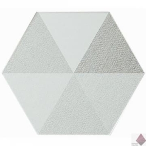 Матовая плитка сотами Monopole Diamond White 20x24