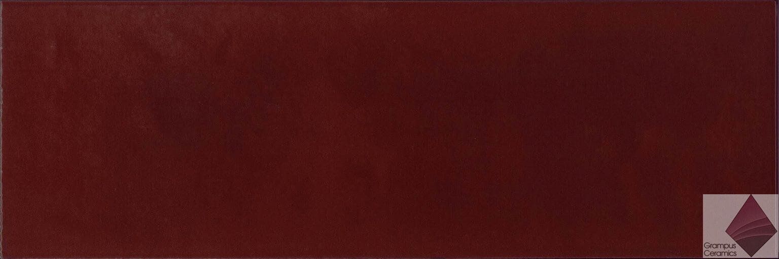 Бордовая глянцевая плитка Monocolor Granate Milano Brillo 10x30