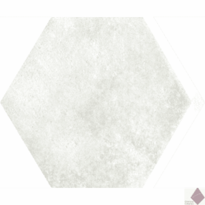 Белая плитка сотами Monopole Pompeia Blanco 20x24