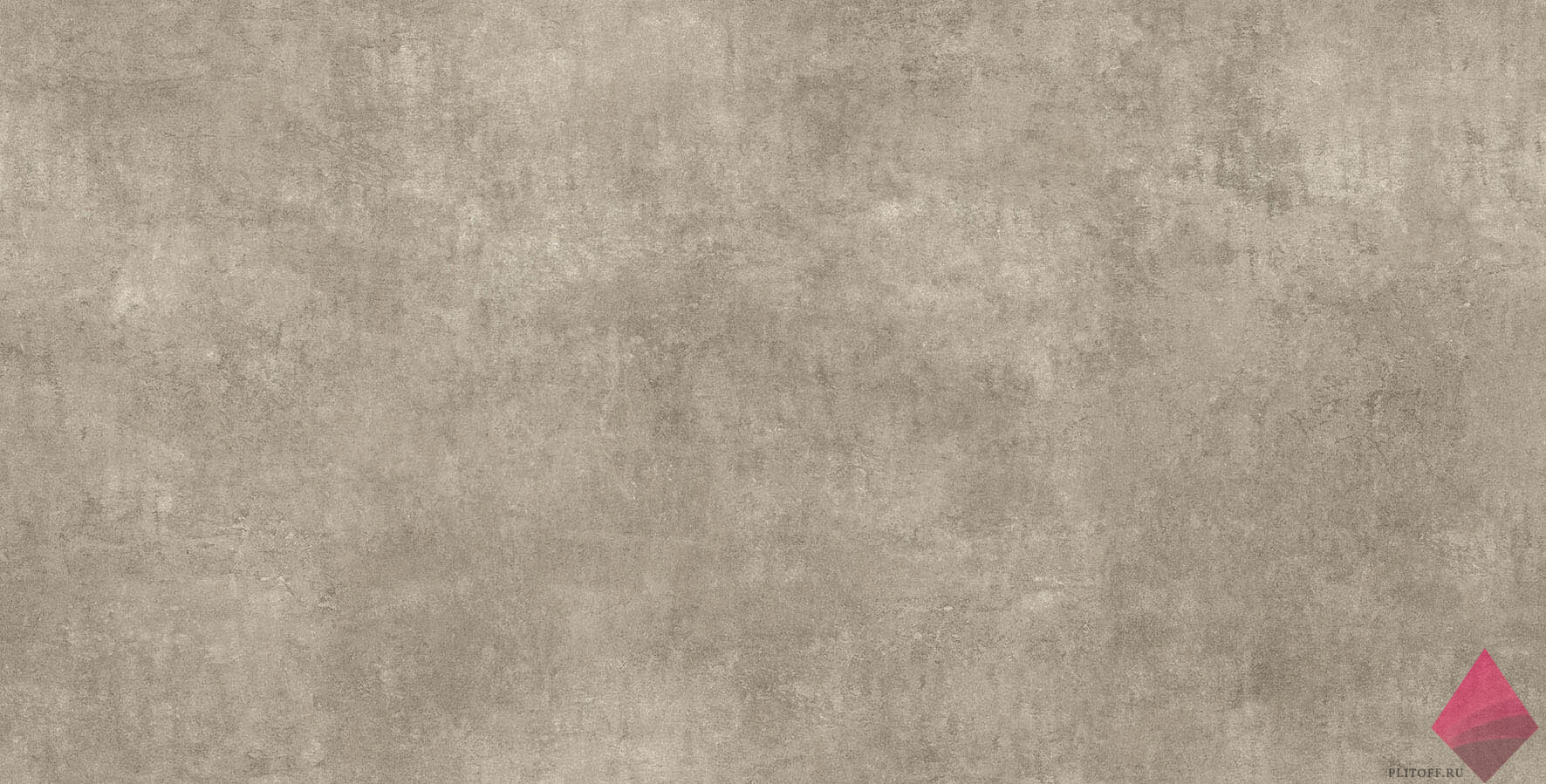 Коричневая плитка под бетон Pamesa AT.Alpha Taupe 60x120