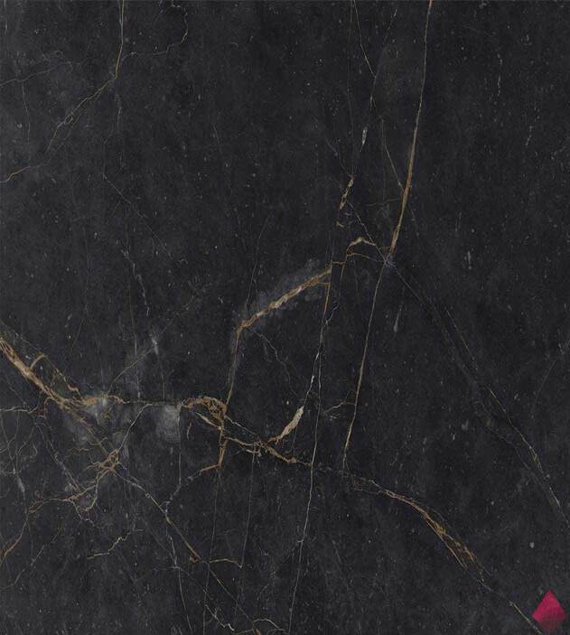 Черная матовая плитка под мрамор Colli Byron Marquinia 60x60