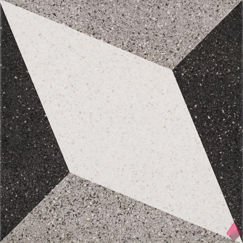 Плитка с геометрическим узором Pamesa Deco Klee 1 22.3x22.3