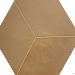 Желтая плитка шестигранник Pamesa Kingsbury Hex Ocre 22.8x19.8