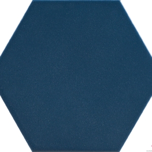 Синяя матовая плитка сотами Pamesa Mayfair Hex Navi 19.8x22.8