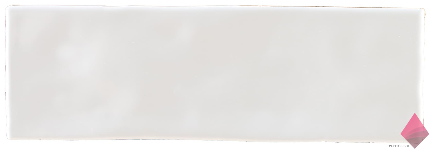 Белая глянцевая плитка под кирпич Mayfair Blanco 6.5x20