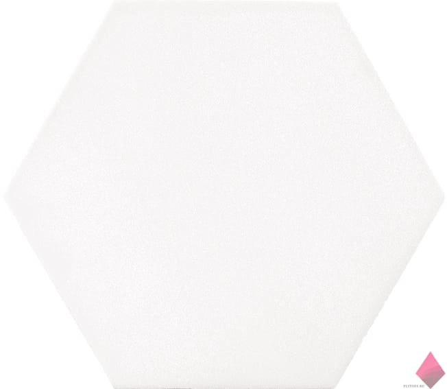Белая плитка сотами Pamesa Mayfair Hex Blanco 19.8x22.8
