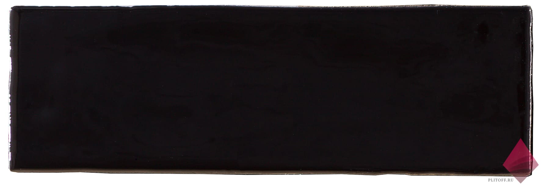 Черная глянцевая плитка Pamesa Mayfair Negro 6.5x20