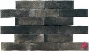 Темная плитка под кирпич Pamesa Brickwall Grafito 7x28