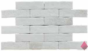 Серая плитка под кирпич для стен Pamesa Brickwall Perla 7x28