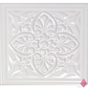 Белая плитка для ванной Monopole Ceramica Armonia A Blanco 15x15