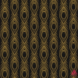Черная плитка с узором Aparici Art-Deco Black Daiquiri 29.75x29.75