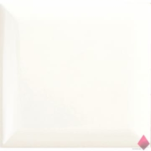 Белая глянцевая плитка Monopole Blanco Brillo Bisel 15x15