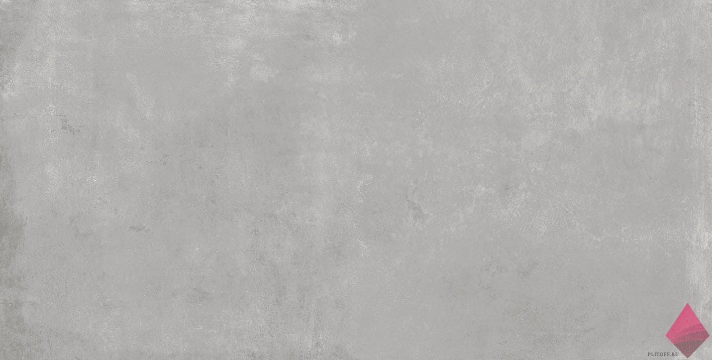 Серая плитка под бетон Tau Ceramica Cancan Silver 60x120