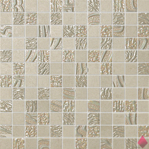 Серая мозаика для ванной Fap Meltin Cemento Mosaico 30.5x30.5