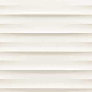 Белая рельефная плитка Burano Stripes STR 30.8x60.8
