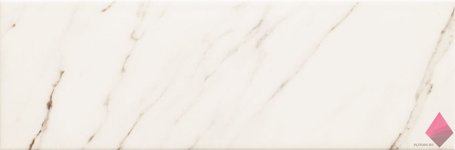 Глянцевая плитка под мрамор Arte Carilla White 14.8x44.8