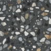 Черная плитка терраццо STn Ceramica CRISP_XL GRAPHITE MT 60x120