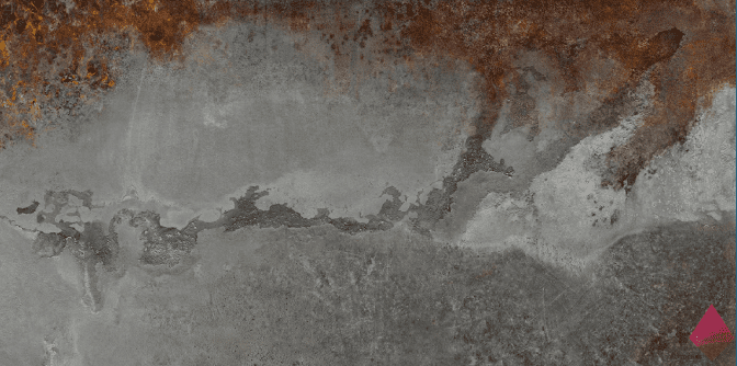 Плитка под камень лаппатированная Керамин Лава серый 60х120