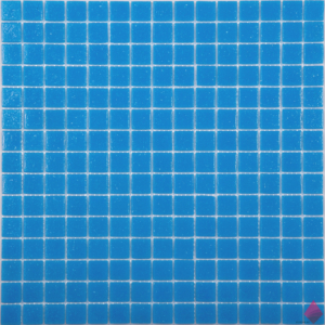 Голубая мозаика из стекла Econom AB02 32.7x32.7