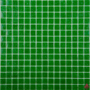 Зеленая мозаика из стекла NSmosaic A01 32.7X32.7