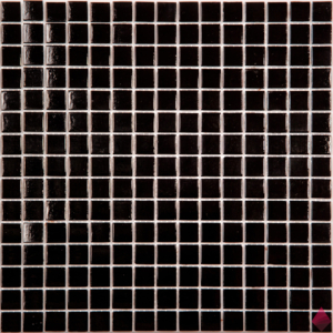 Черная мозаика из стекла GK01 32.7X32.7 NSmosaic