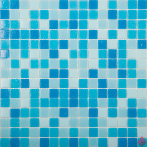 Мозаика на сетке стекло MIX1 32.7x32.7 NSmosaic