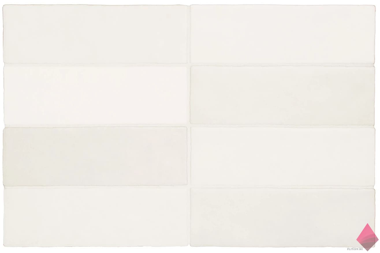 Белая плитка под кирпичик Equipe Magma White 6.5x20