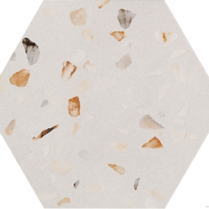 Плитка сотами Pamesa Doria Hexagon Bianco 25.8x29