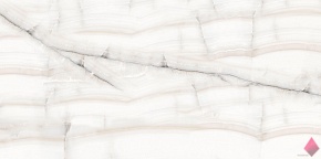 Керамогранит для ванной Maimoon Bianco Onyx Glossy 60x120