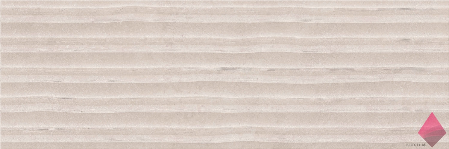 Плитка волны Gracia Kyoto beige wall 03 30x90