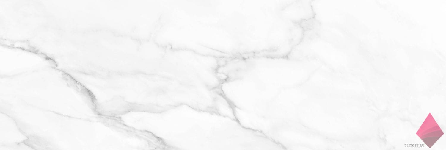 Плитка под мрамор Gracia Ceramica Marble matt white wall 30x90