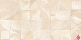 Рельефная плитка для ванной Azori Opale Beige Struttura 31.5x63
