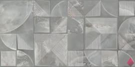 Серая плитка под мозаику Azori Opale Grey Struttura 31.5x63