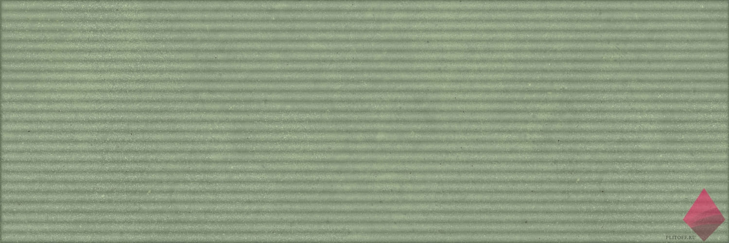Зеленая настенная плитка Gracia Wabi-Sabi green wall 01 30x90