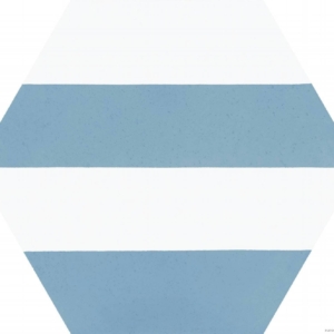 Плитка шестиугольная для стен Codicer Porto Capri Blue 22x25