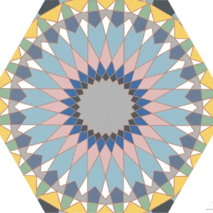 Шестигранник Codicer Kasbah Mix Colors 25x22