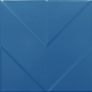 Синяя плитка для ванной Танага 2Д 25х75