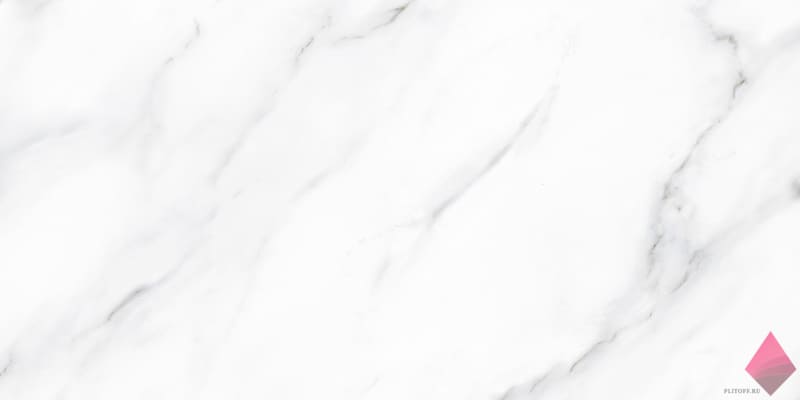 Белая плитка под мрамор Italica Bosavi 60x120
