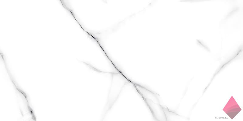Белая плитка под мрамор Italica Semeru Grey 60x120