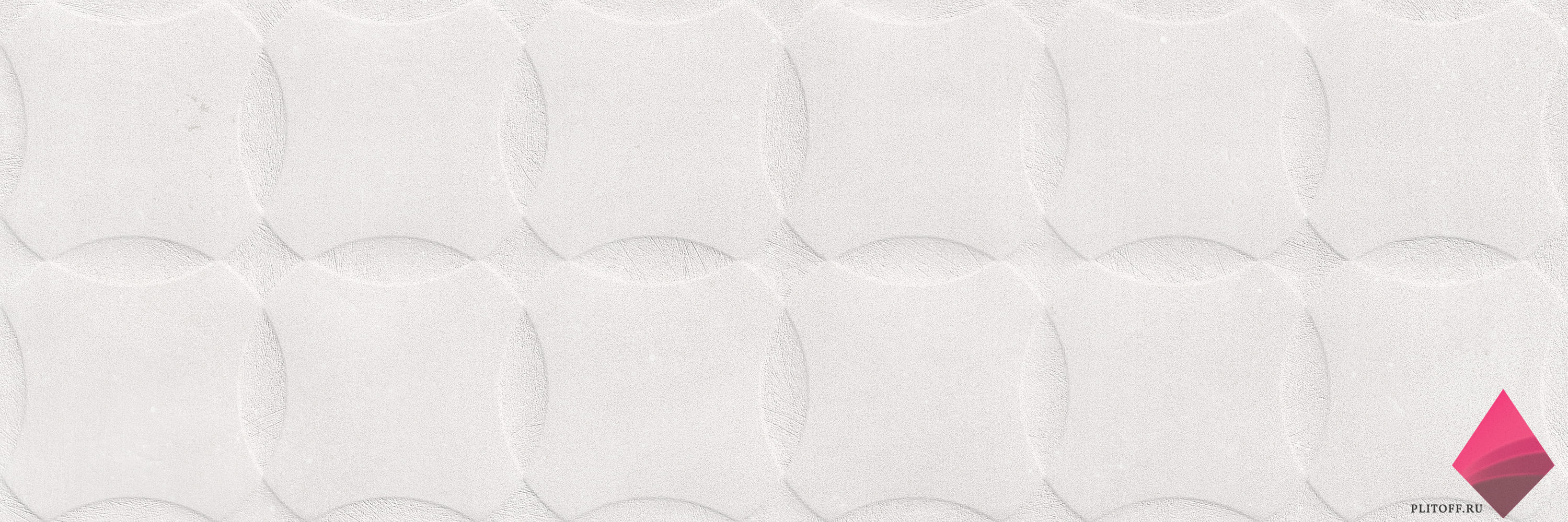 Белая плитка для ванной Azuvi Pottery White 30x90