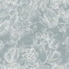 Голубая плитка под обои Mirabilia Floral Bay 50x120