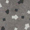 Черная плитка под бетон Ape Ama Ricetta Graphite 60x120