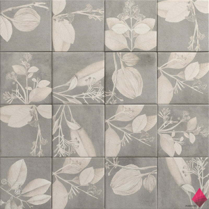Плитка с цветами Mainzu Soft Kamelia Grey