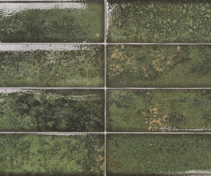 Зеленая плитка под кирпич Dream Green 30x60