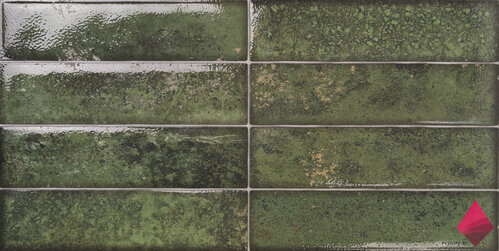Зеленая плитка под кирпич Dream Green 30x60