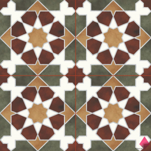 Керамогранит Niceker Rabat Green 45.2x45.2