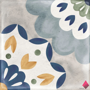 Плитка с узором Nanda Tiles Veranda Alma