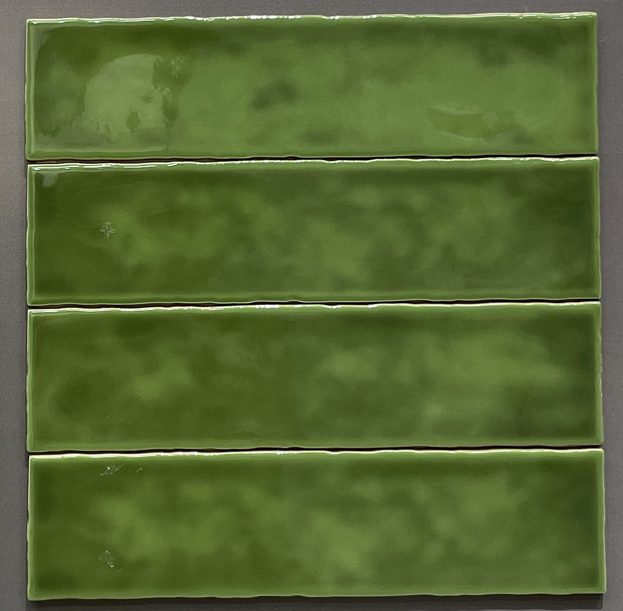 fez green 7.5×30 Зеленая плитка под кирпич